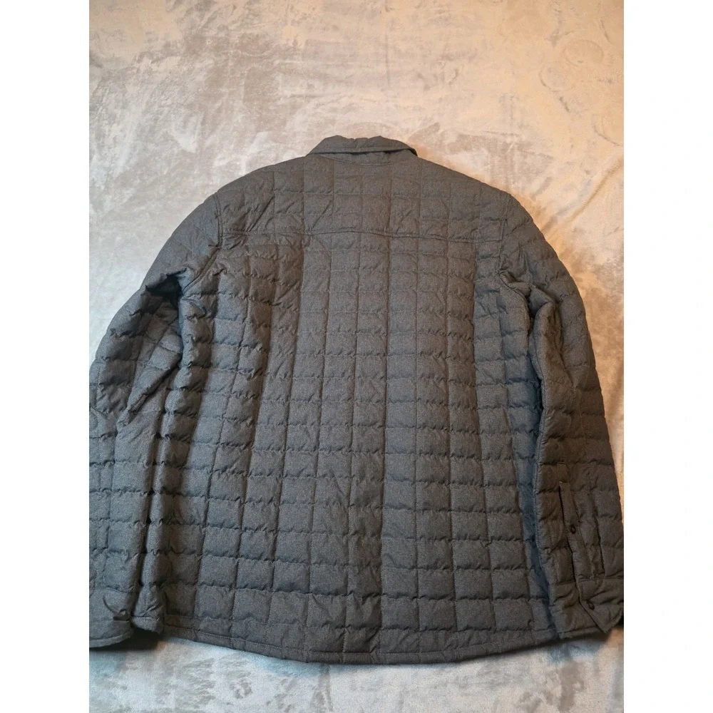The North Face Men's Jacket Xl Gray ThermoBall Insulated Shirt Primaloft